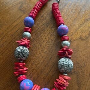 Vintage Chunky Boho 80’s Statement Necklace